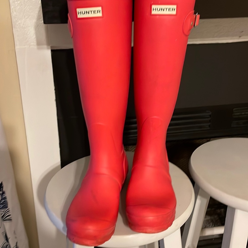 Hunter rain boots